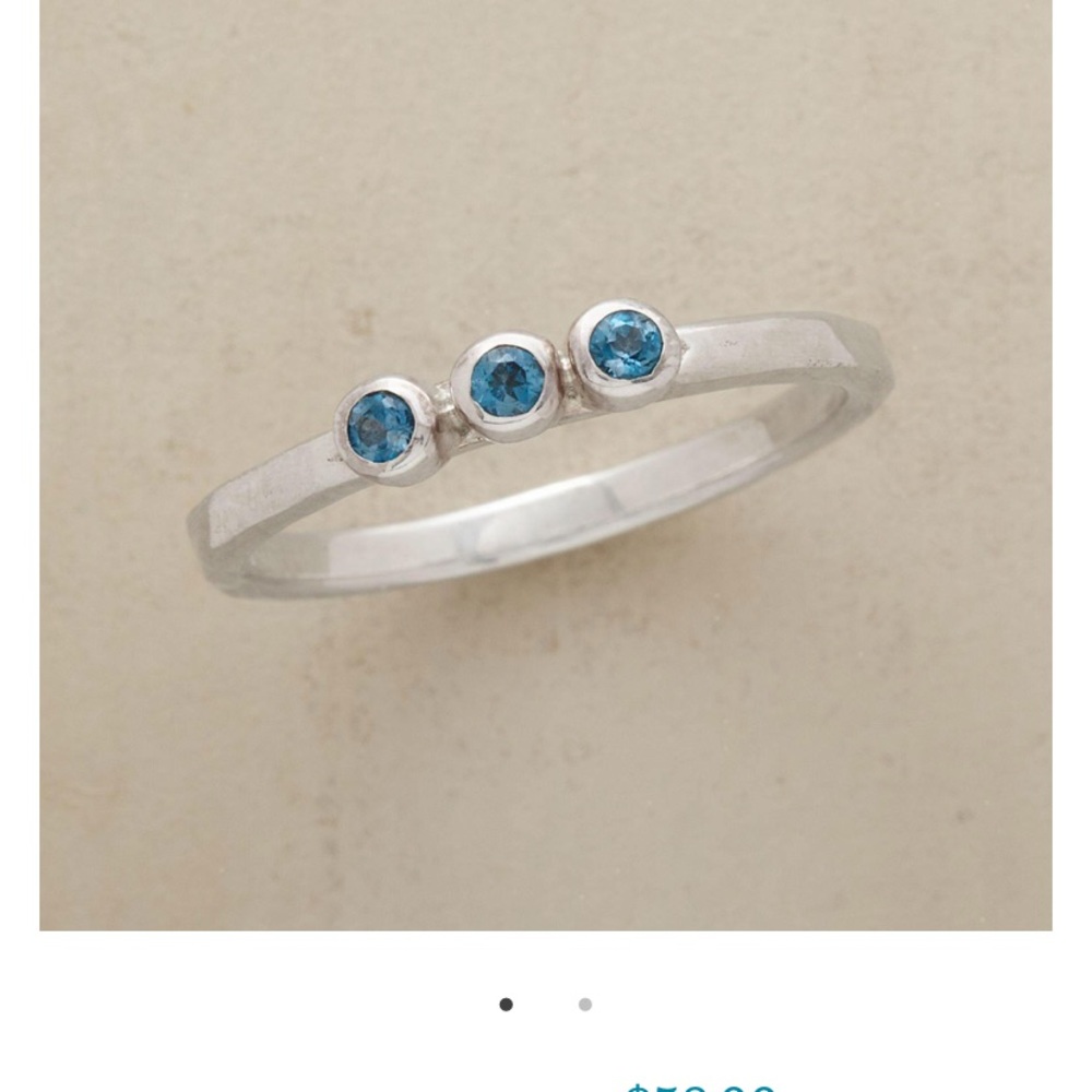 Sundance Three Wishes Ring  Size 6